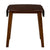 Jofran Simplicity Caramel Round Drop-leaf Table