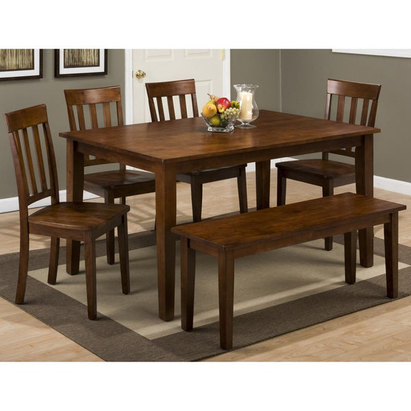 Jofran Simplicity Caramel Rectangle Dining Table