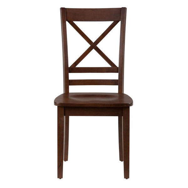 Jofran Simplicity Caramel X Back Chair