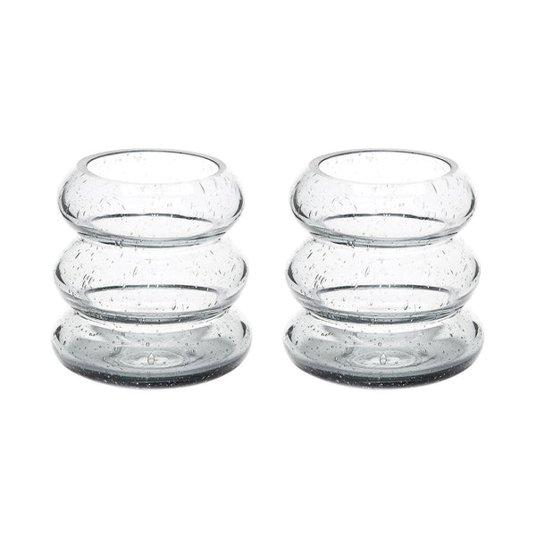 Dimond Home Smoke Ring Votives - Set Of 2 | Modishstore | Candle Holders