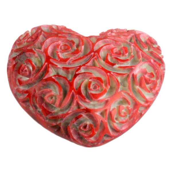 HomArt Soapstone Heart - Small - Pink-3
