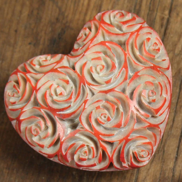HomArt Soapstone Heart - Set of 6-11