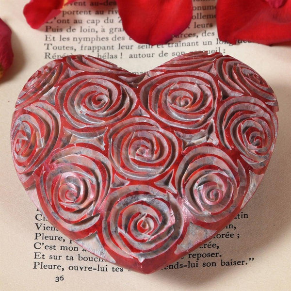 HomArt Soapstone Heart - Set of 6-10