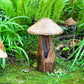 Garden Age Supply Teak Mushrooms - Set Of 3 | Outdoor Decor | Modishstore-4