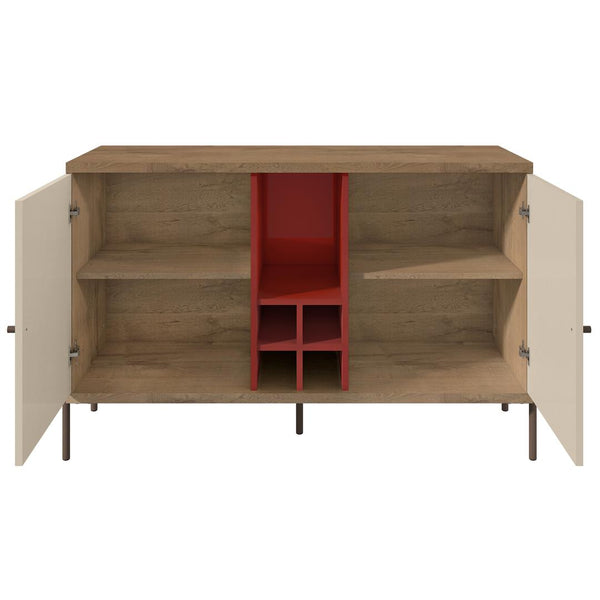 Manhattan Comfort Joy 4-Bottle Wine Buffet Stand | Sideboards | Modishstore-19