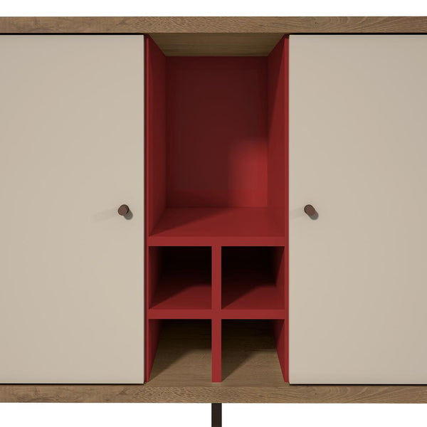 Manhattan Comfort Joy 4-Bottle Wine Buffet Stand | Sideboards | Modishstore-20