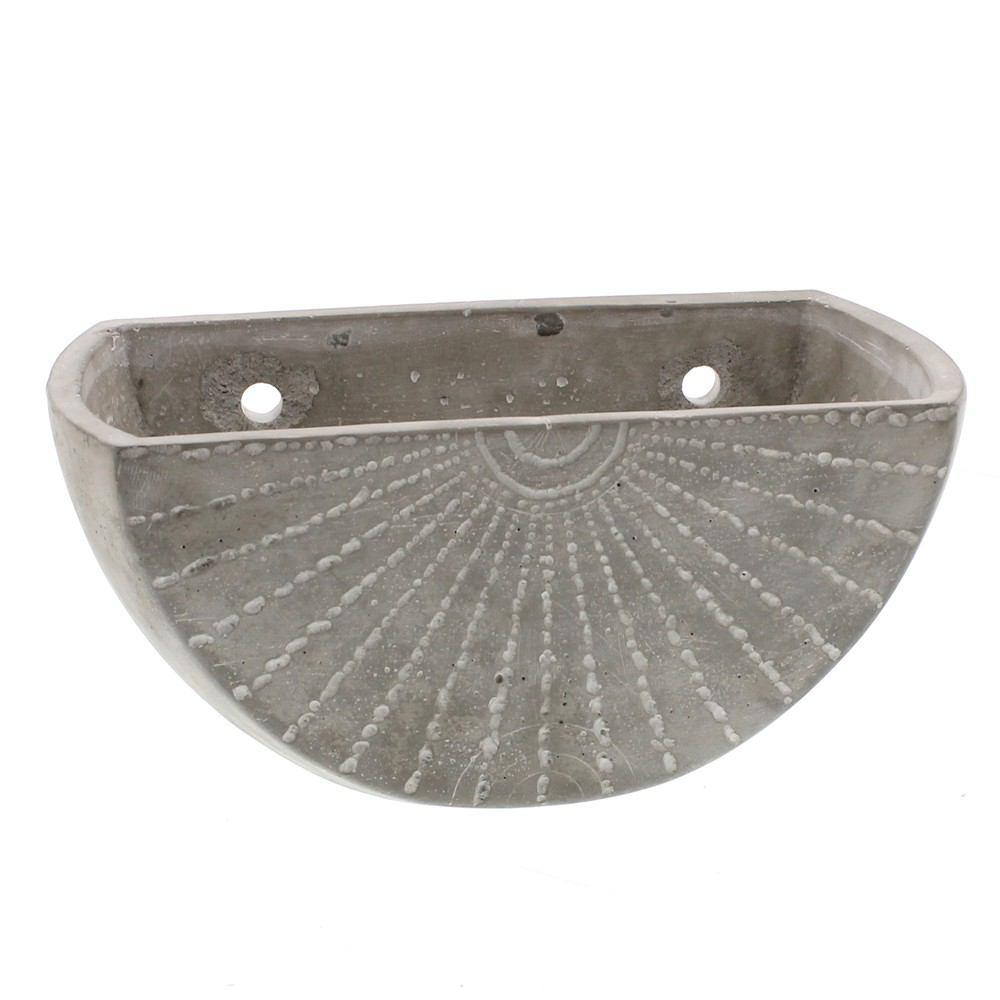 HomArt Rae Cement Wall Planter - Set of 4 - Feature Image-2
