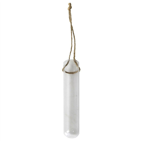 HomArt Hanging Glass Tube Vase - Clear - Small-3