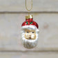 HomArt Glass Santa Head Ornament - Set of 24 - Feature Image | Modishstore | Holiday