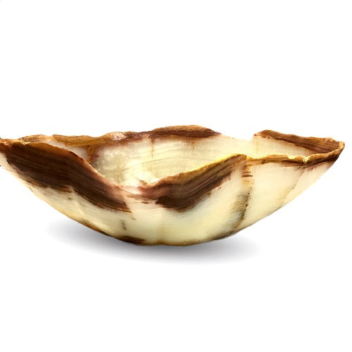 Onyx precious stone bowl-4