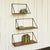 HomArt Hull Wood & Iron Shelf | Modishstore | Wall Shelf