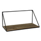HomArt Hull Wood & Iron Shelf - Med-4
