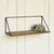 HomArt Hull Wood & Iron Shelf-7