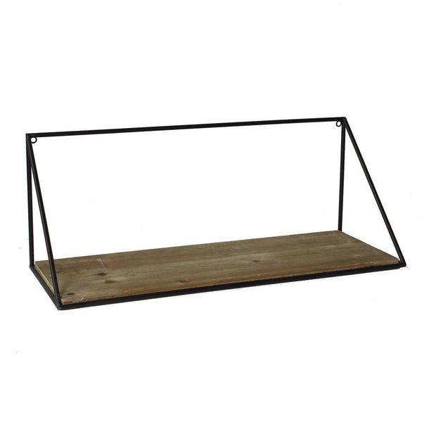 HomArt Hull Wood & Iron Shelf - Feature Image-2