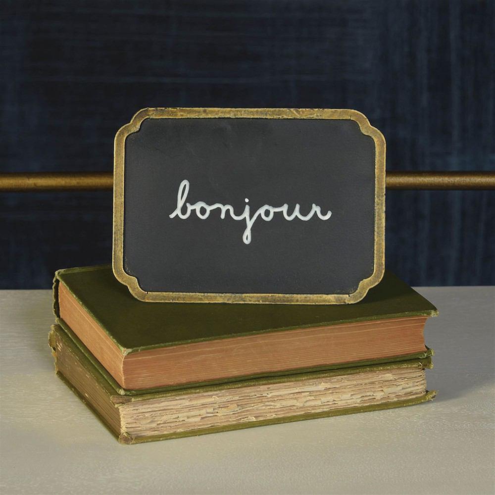 HomArt Carrel Chalkboard Easel - Rectangle - Set of 6 - Feature Image | Modishstore | Home Accents