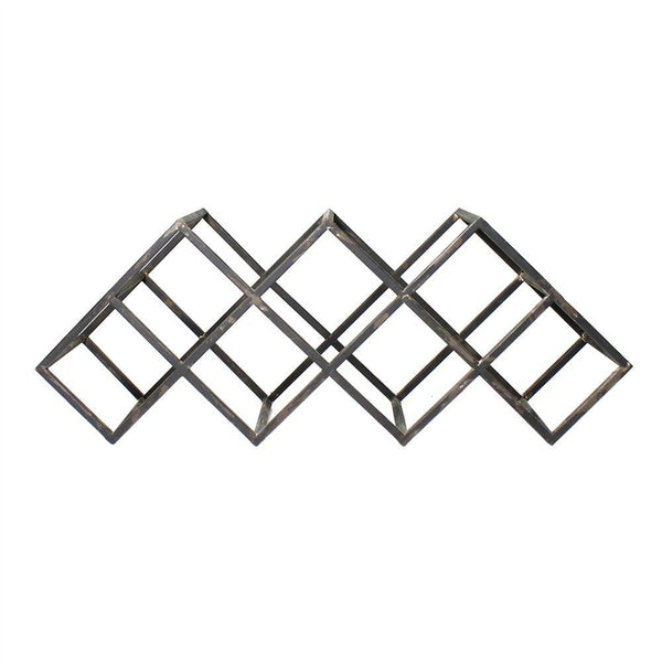 HomArt Graft Iron Bottle Wine Rack-2
