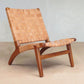 Masaya Lounge Chair - Barley Leather