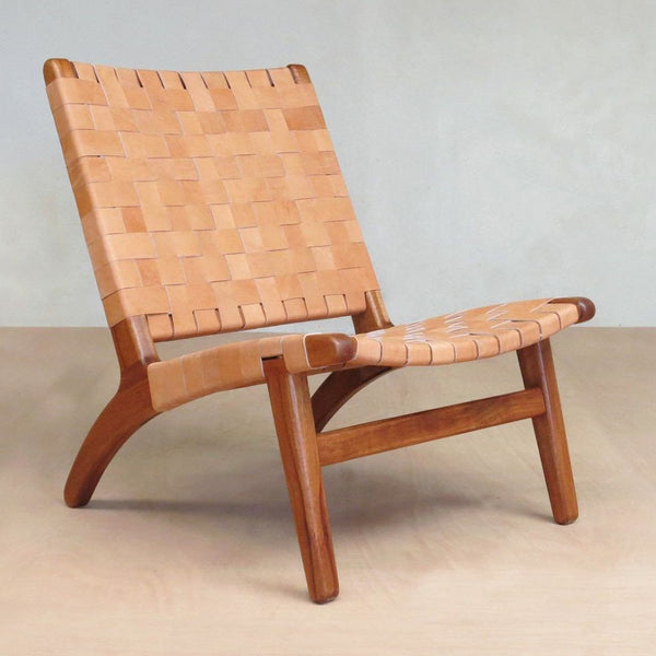Masaya Lounge Chair - Barley Leather