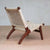 Masaya Lounge Chair - Natural Leather And Rosita Walnut