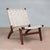 Masaya Lounge Chair - Natural Leather And Rosita Walnut