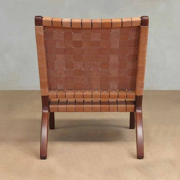 Masaya Lounge Chair - Barley Leather