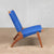 Masaya Lounge Chair - Azulina And Royal Mahogany