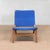 Masaya Lounge Chair - Azulina And Royal Mahogany