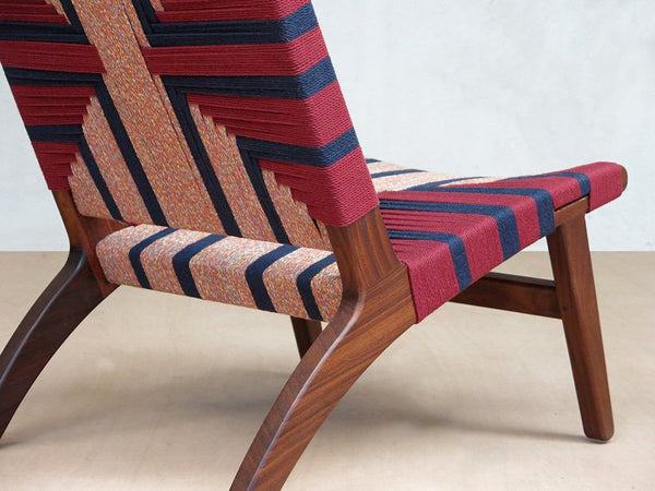 Masaya Lounge Chair - Momotombo Pattern