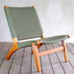 Masaya Woven Manila Lounge Chair - Green
