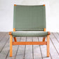 Masaya Woven Manila Lounge Chair - Green