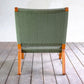 Masaya Woven Manila Lounge Chair - Green