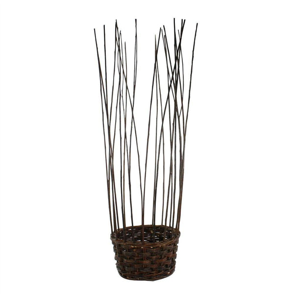 HomArt Willow Gathered Baskets - Set of 2 - natural-3