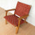 Masaya Arm Chair - Saddle Leather And Teak