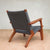 Masaya Arm Chair - Charcoal Handwoven Manila And Royal Mahogany