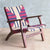 Masaya Arm Chair - Momotombo Pattern & Rosita Walnut