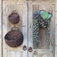 HomArt Willow Round Wall Baskets - Set of 3 - Natural - Feature Image-2