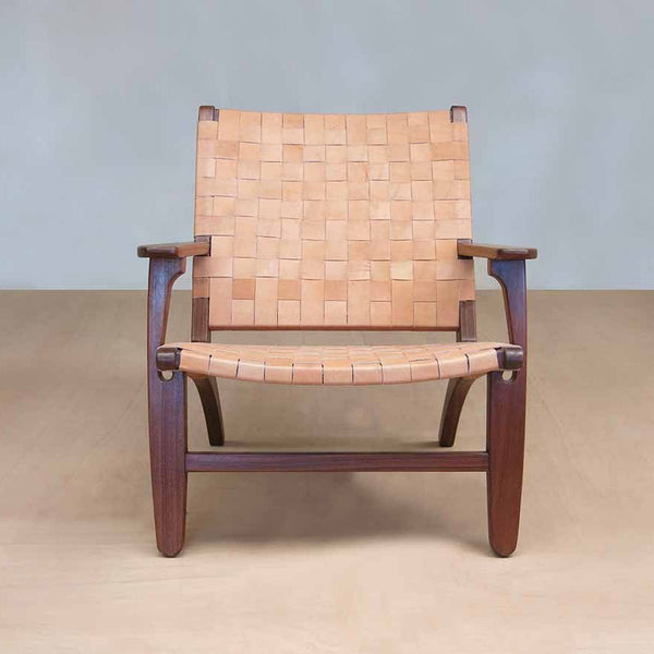 Masaya Abuelo Hardwood Lounge Chair - Rosita Walnut