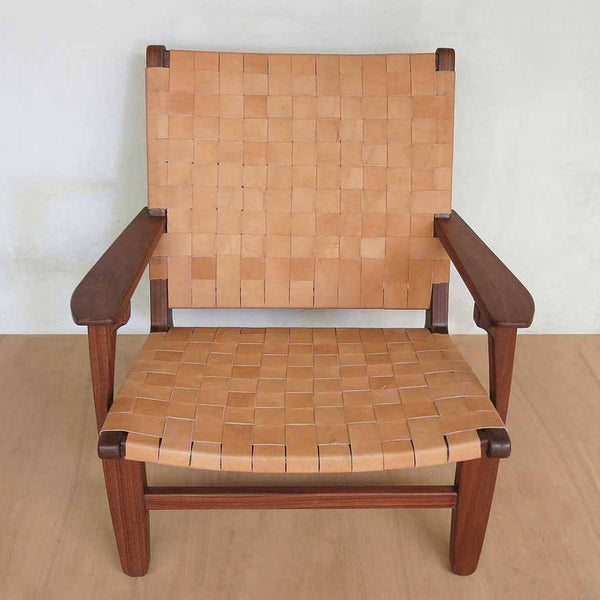 Masaya Abuelo Hardwood Lounge Chair - Rosita Walnut
