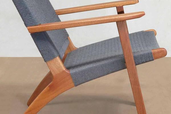 Masaya Build Your Own - Abuelo Woven Manila Lounge Chair