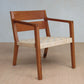 Masaya Managua Arm Chair - Natural Leather And Royal Mahogany