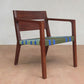 Masaya Managua Arm Chair - Handwoven And Rosita Walnut