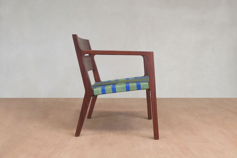 Masaya Managua Arm Chair - Handwoven And Rosita Walnut