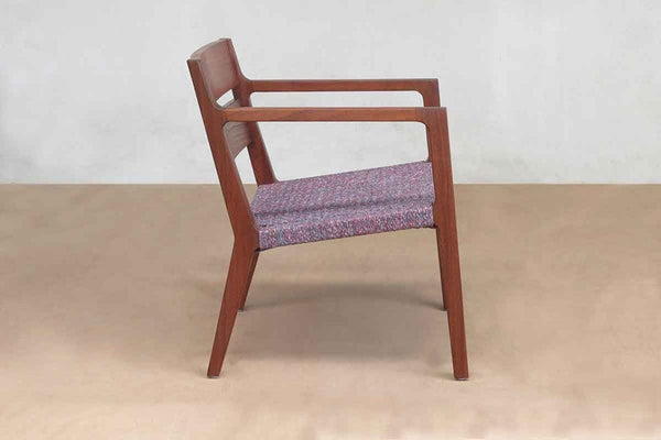 Masaya Managua Woven Manila Arm Chair - Vino Jaspe Blend
