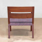 Masaya Managua Woven Manila Arm Chair - Vino Jaspe Blend