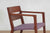 Masaya Managua Woven Manila Arm Chair - Vino Jaspe Blend