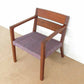 Masaya Managua Woven Manila Arm Chair - Vino Jaspe Blend