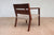 Masaya Managua Arm Chair - Handwoven Khaki Manila And Rosita Walnut