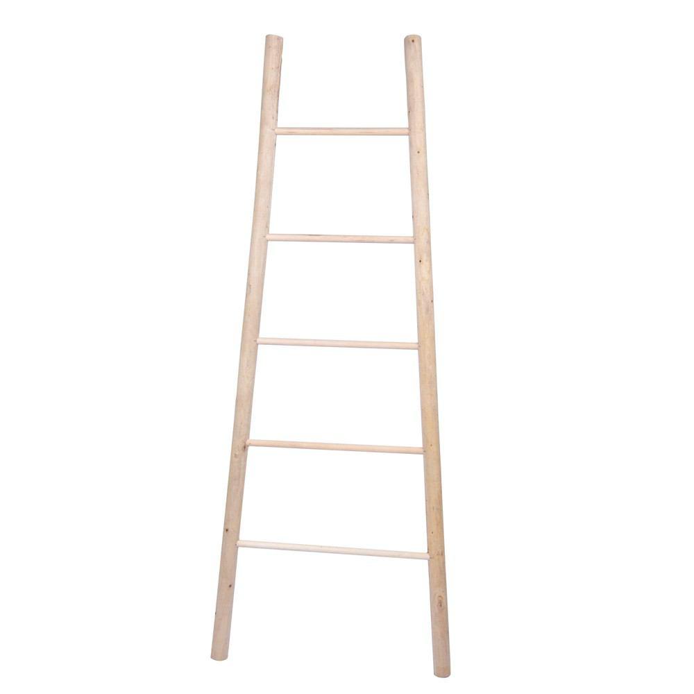 HomArt Decorative Wood Ladder - Natural - Set of 4-2
