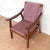 Masaya Izapa Arm Chair - Blended Burgundy Manila And Rosita Walnut
