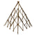 HomArt Pyramid Twig Trellis - Natural - Set of 4 - Feature Image-2